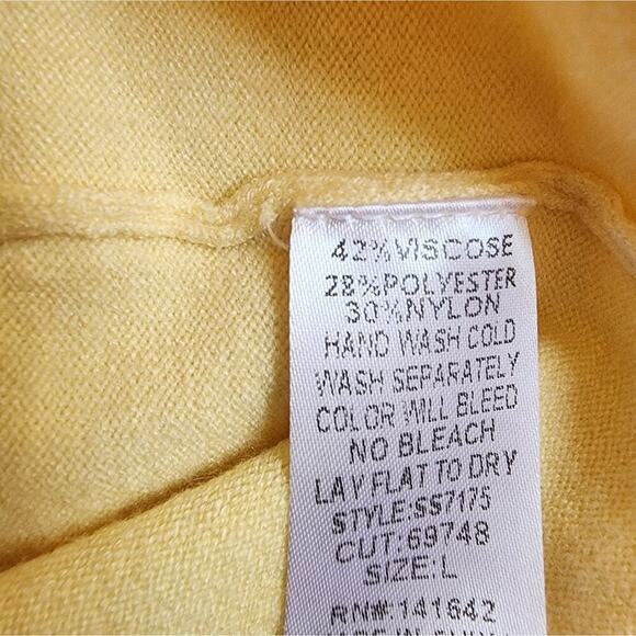 557 SHE & SKY BANANA CINCHED SPRING SWEATER - Picture 5 of 7